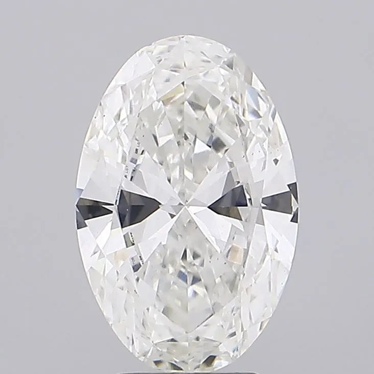 4.02ct Oval Lab Grown Diamond (Colour G, Clarity VS1, IGI Certified)