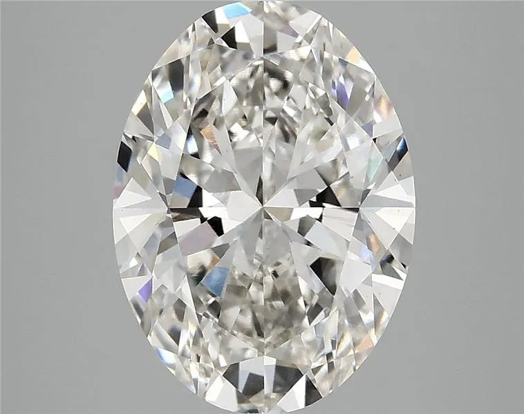 4.02ct Oval Lab Grown Diamond (Colour G, Clarity VVS2, IGI Certified)