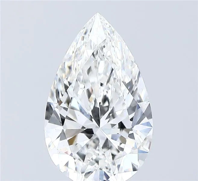 4.02ct Pear Lab Grown Diamond (Colour E, Clarity VS2, IGI Certified)