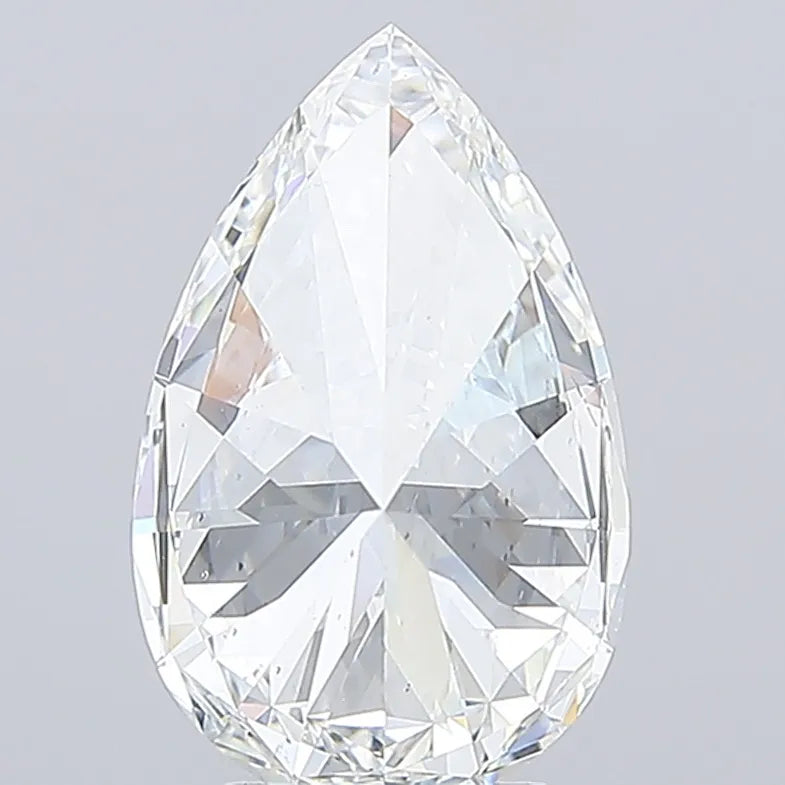 4.02ct Pear Lab Grown Diamond (Colour F, Clarity SI1, IGI Certified)
