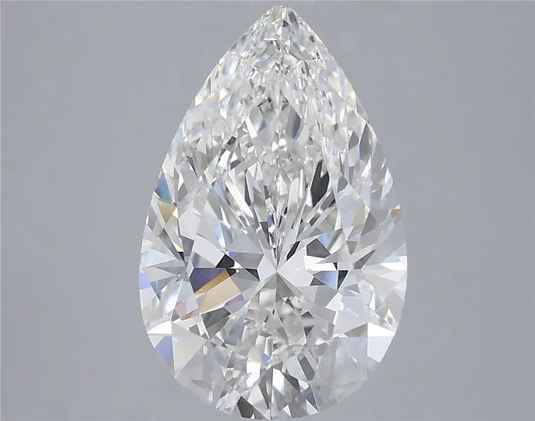 4.02ct Pear Lab Grown Diamond (Colour F, Clarity VVS1, IGI Certified)