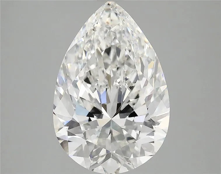 4.02ct Pear Lab Grown Diamond (Colour F, Clarity VVS2, IGI Certified)