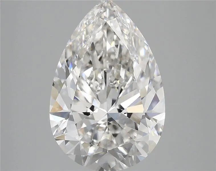 4.02ct Pear Lab Grown Diamond (Colour G, Clarity VVS2, IGI Certified)