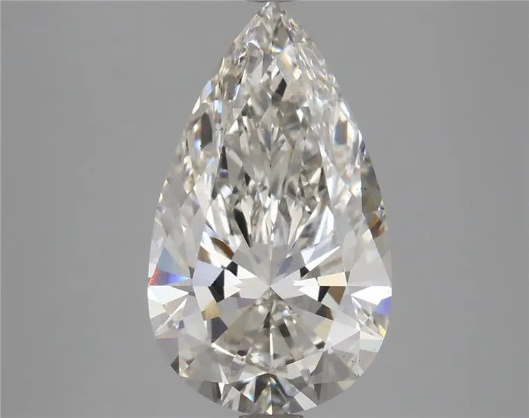 4.02ct Pear Lab Grown Diamond (Colour H, Clarity VS2, IGI Certified)