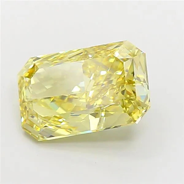 4.02ct Radiant Lab Grown Diamond (Colour Fancy Intense Yellow, Clarity VVS2, IGI Certified)
