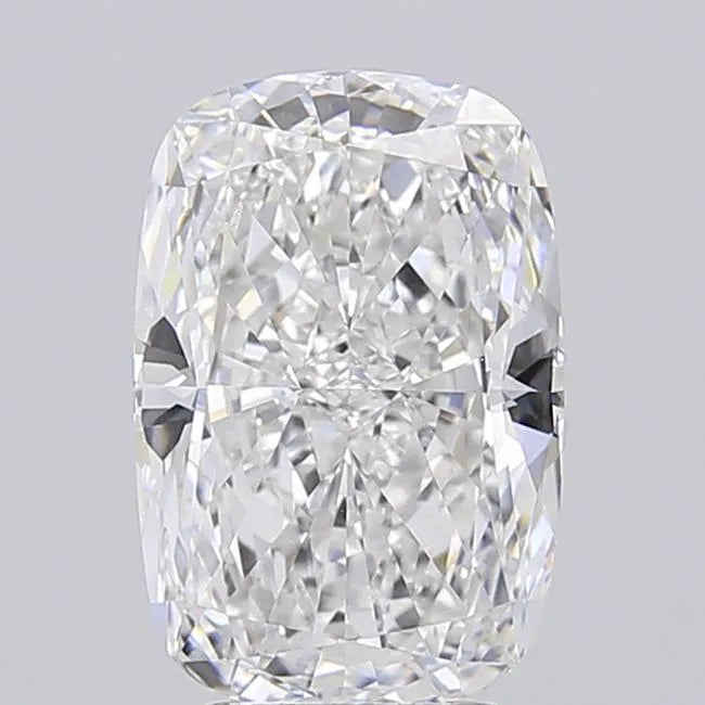 4.03ct Cushion modified Lab Grown Diamond (Colour D, Clarity VVS2, IGI Certified)