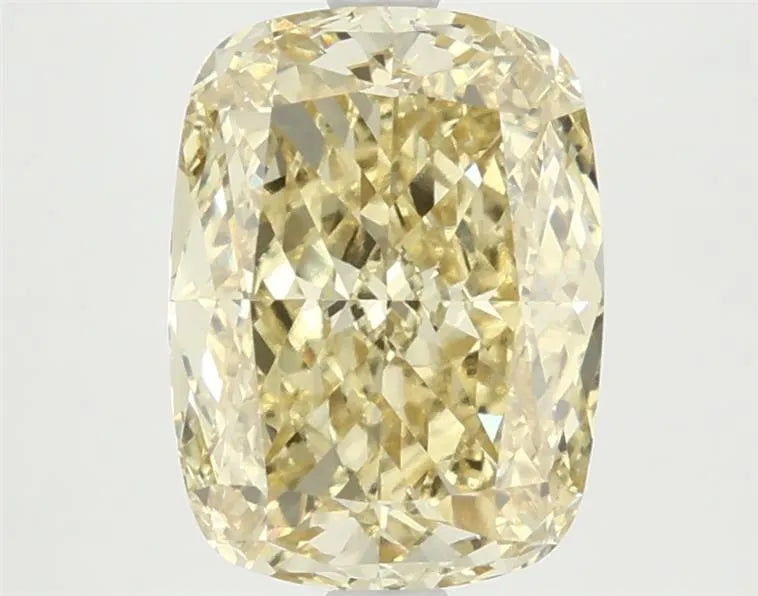 4.03ct Cushion modified Lab Grown Diamond (Colour Fancy Intense Yellow, Clarity VS1, IGI Certified)