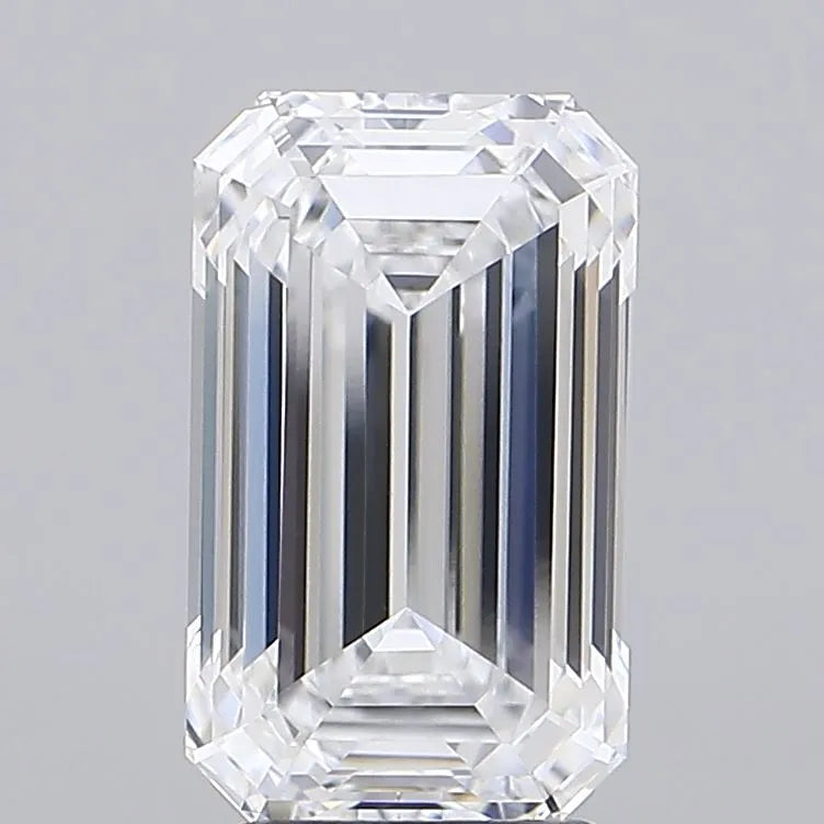 4.03ct Emerald Lab Grown Diamond (Colour D, Clarity VVS1, IGI Certified)