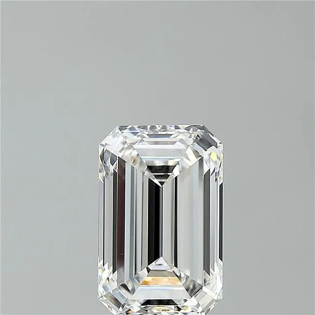 4.03ct Emerald Lab Grown Diamond (Colour F, Clarity VVS1, IGI Certified)