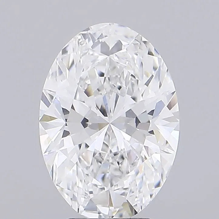 4.03ct Oval Lab Grown Diamond (Colour D, Clarity VVS1, IGI Certified)