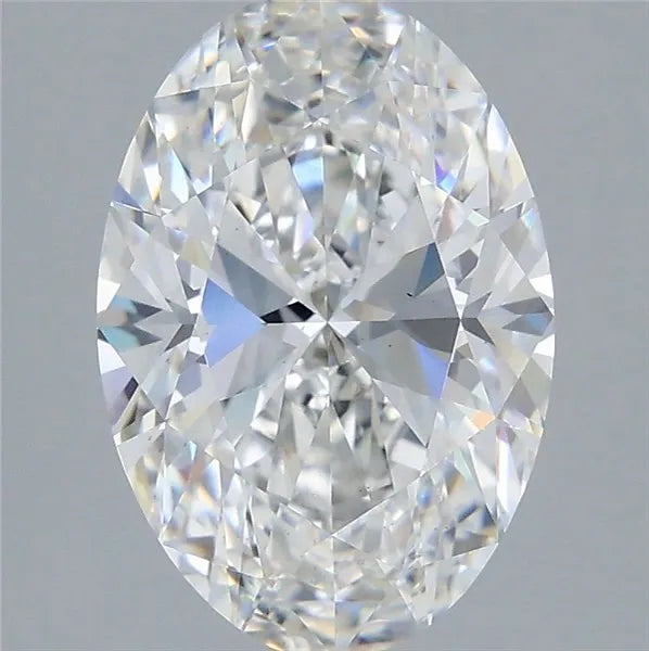 4.03ct Oval Lab Grown Diamond (Colour E, Clarity VS2, IGI Certified)