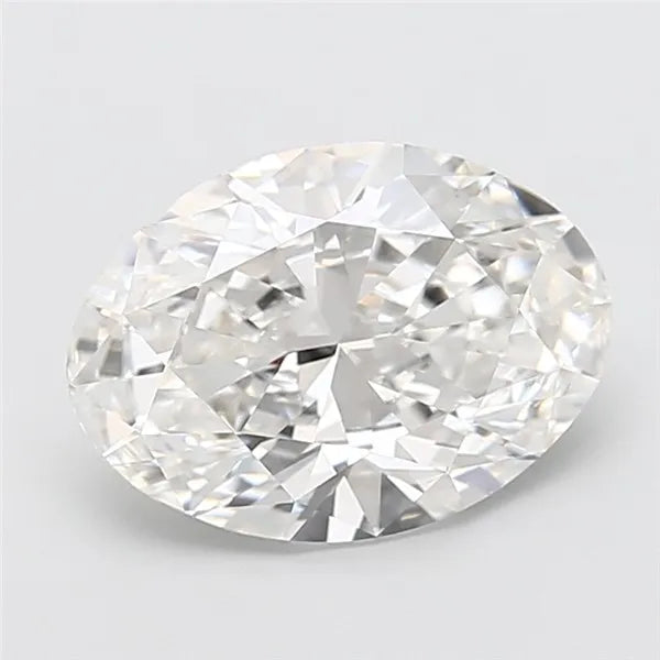 4.03ct Oval Lab Grown Diamond (Colour E, Clarity VVS2, IGI Certified)
