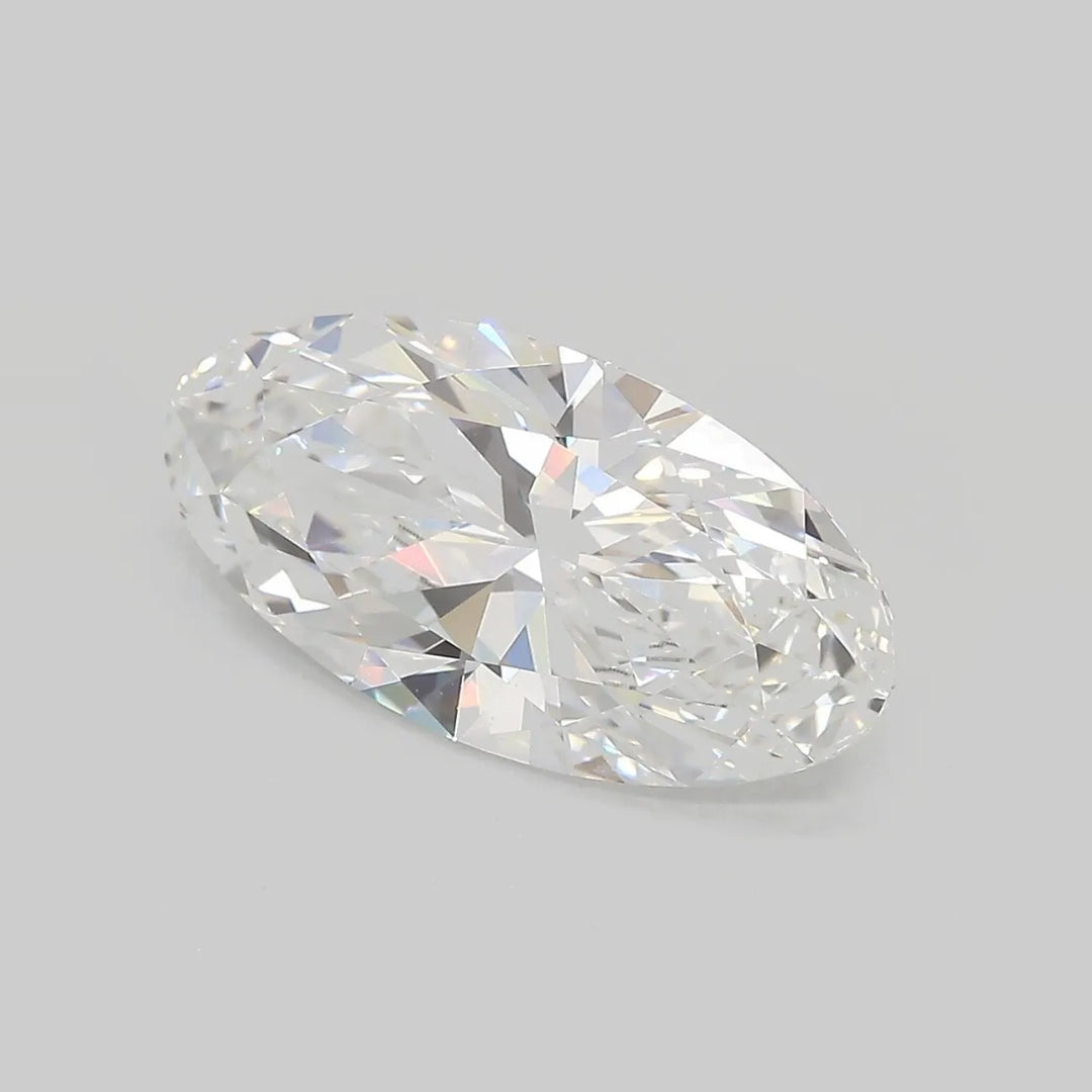 4.03ct Oval Lab Grown Diamond (Colour F, Clarity VS1, IGI Certified)