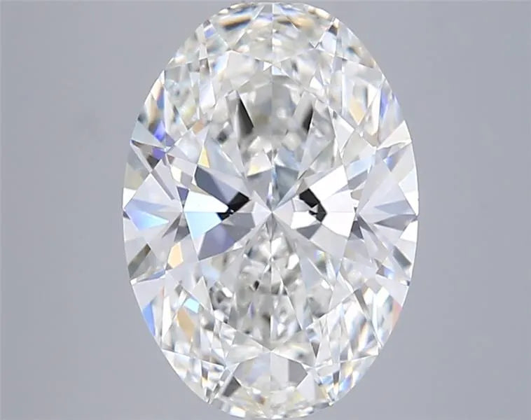 4.03ct Oval Lab Grown Diamond (Colour F, Clarity VVS2, IGI Certified)