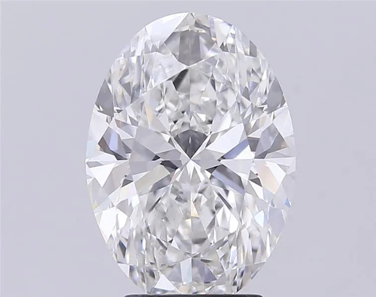 4.03ct Oval Lab Grown Diamond (Colour F, Clarity VVS2, IGI Certified)