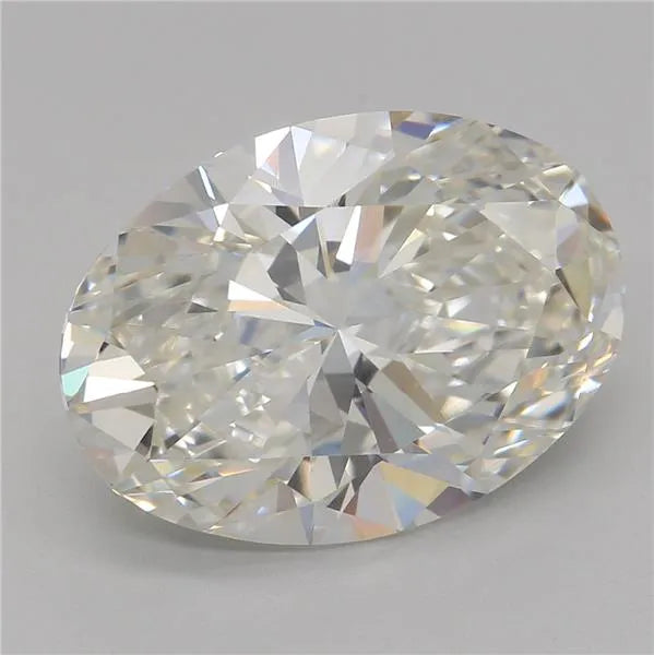 4.03ct Oval Lab Grown Diamond (Colour F, Clarity VVS2, IGI Certified)
