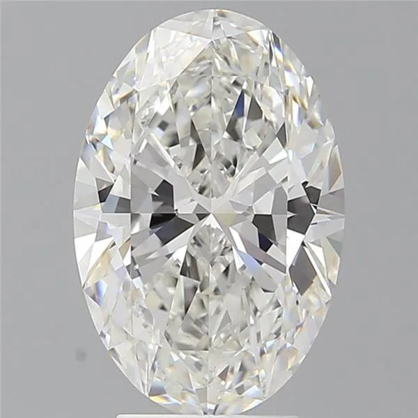 4.03ct Oval Lab Grown Diamond (Colour F, Clarity VVS2, IGI Certified)