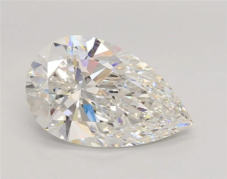 4.03ct Pear Lab Grown Diamond (Colour F, Clarity VVS1, IGI Certified)