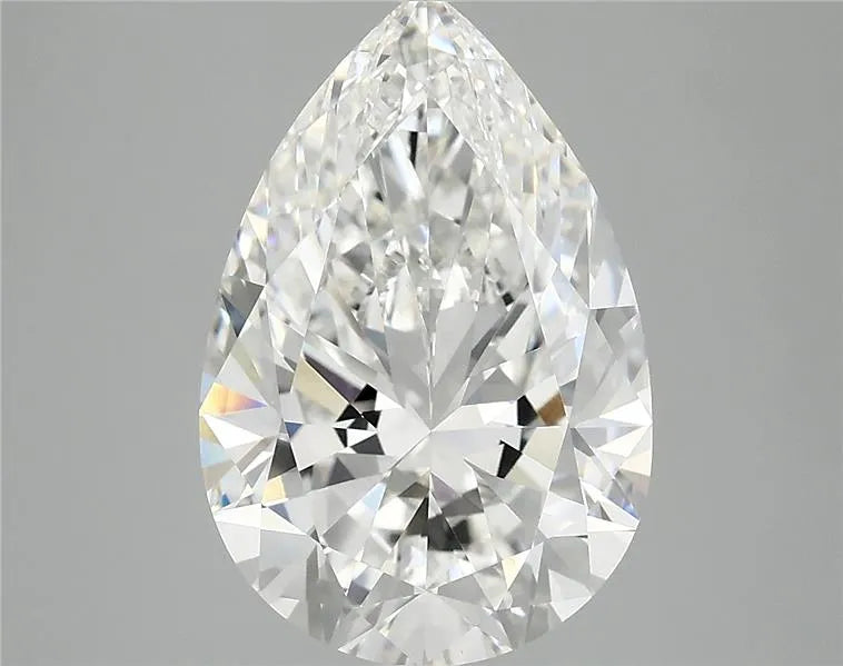 4.03ct Pear Lab Grown Diamond (Colour F, Clarity VVS2, IGI Certified)