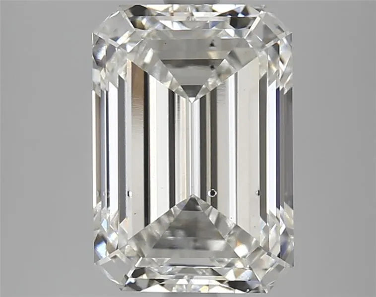 4.04ct Emerald Lab Grown Diamond (Colour F, Clarity SI1, IGI Certified)