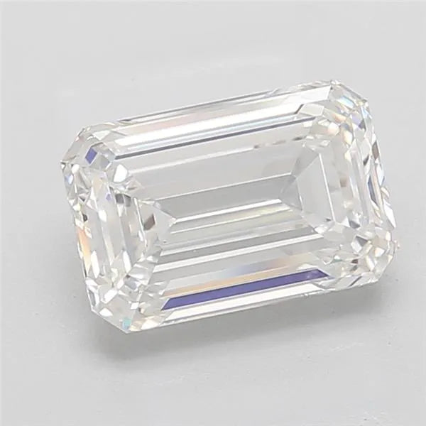 4.04ct Emerald Lab Grown Diamond (Colour F, Clarity VVS1, IGI Certified)