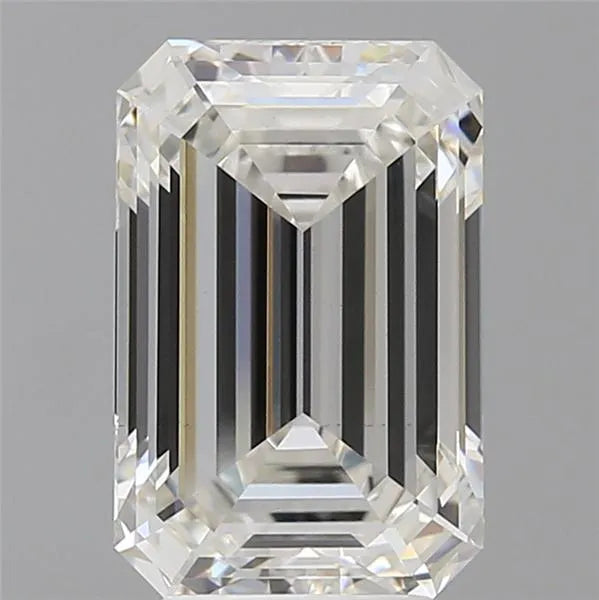 4.04ct Emerald Lab Grown Diamond (Colour G, Clarity VS1, IGI Certified)