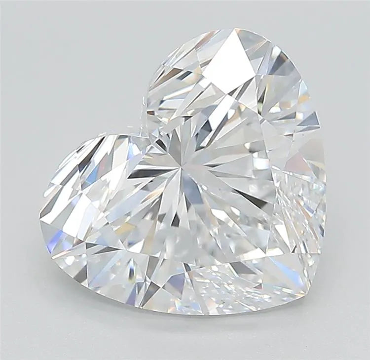 4.04ct Heart Lab Grown Diamond (Colour D, Clarity IF, IGI Certified)