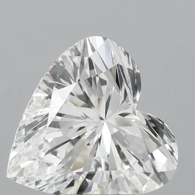 4.04ct Heart Lab Grown Diamond (Colour F, Clarity VVS1, IGI Certified)