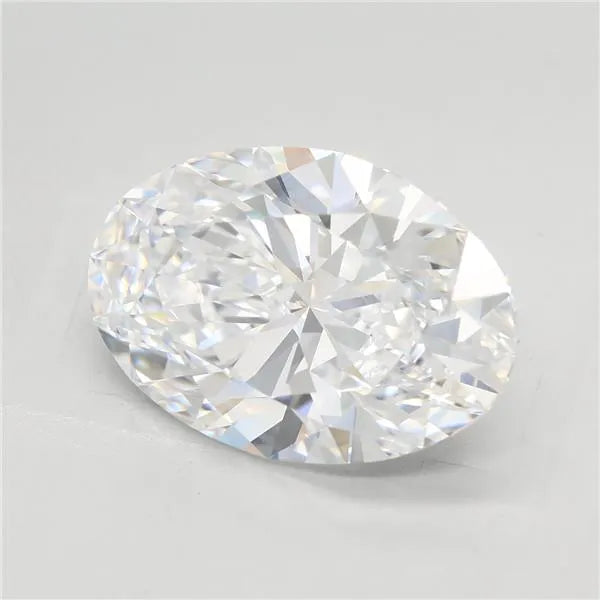 4.04ct Oval Lab Grown Diamond (Colour D, Clarity VVS1, IGI Certified)