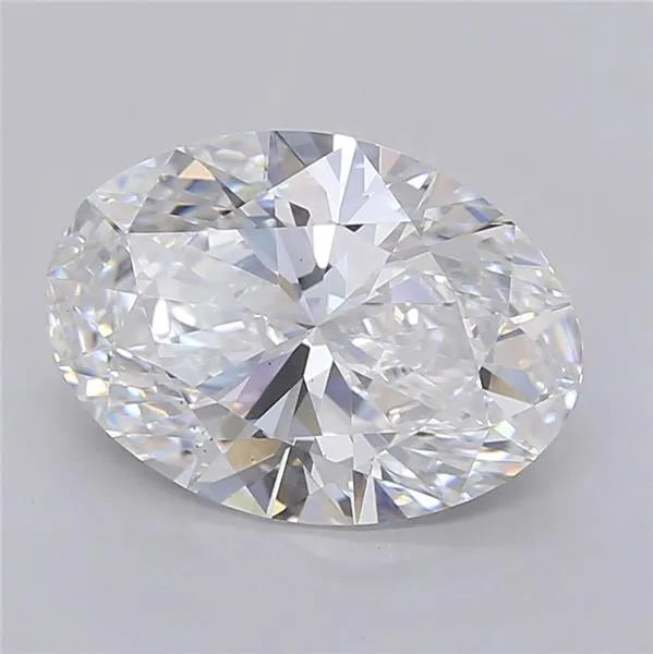 4.04ct Oval Lab Grown Diamond (Colour E, Clarity VS2, IGI Certified)
