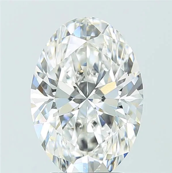 4.04ct Oval Lab Grown Diamond (Colour F, Clarity VVS2, IGI Certified)