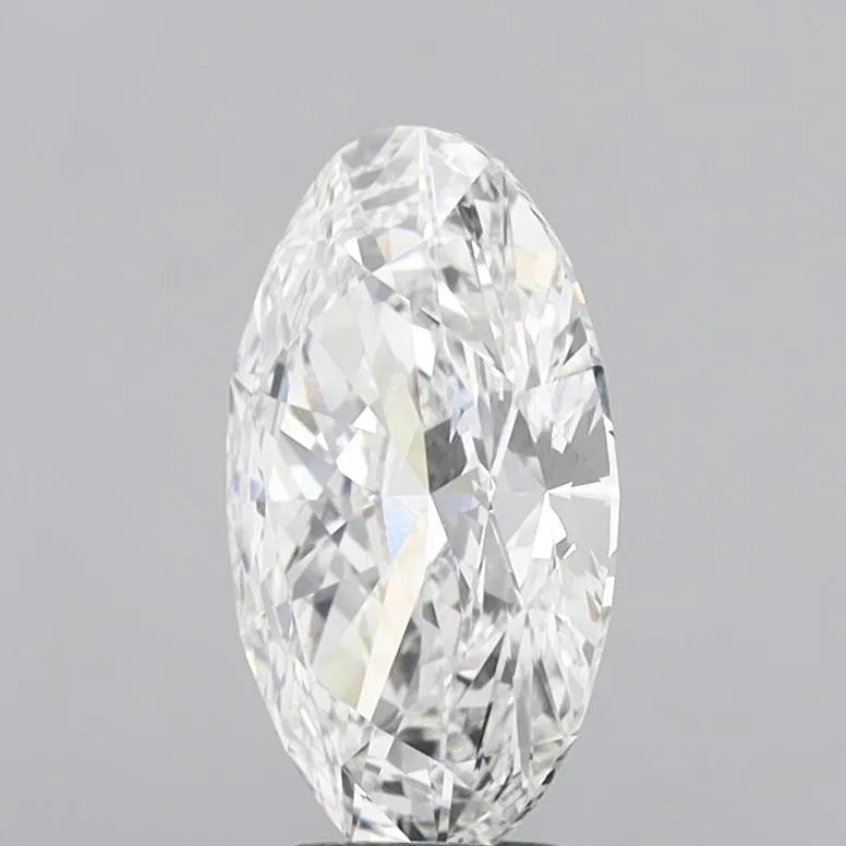 4.04ct Oval Lab Grown Diamond (Colour F, Clarity VVS2, IGI Certified)