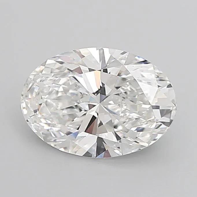4.04ct Oval Lab Grown Diamond (Colour F, Clarity VVS2, IGI Certified)