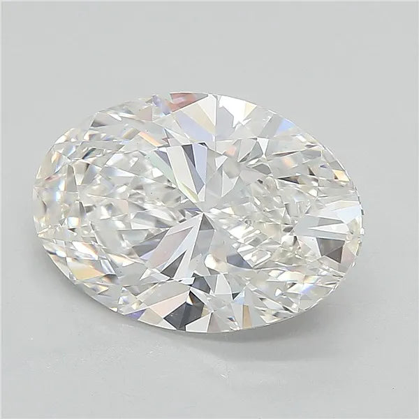 4.04ct Oval Lab Grown Diamond (Colour G, Clarity VS1, IGI Certified)