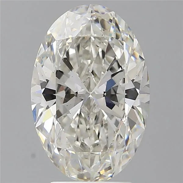 4.04ct Oval Lab Grown Diamond (Colour G, Clarity VS1, IGI Certified)