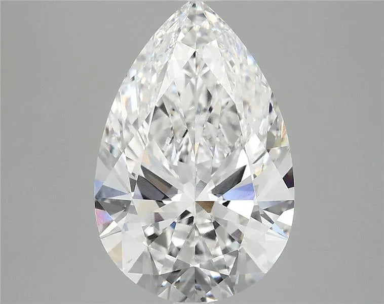 4.04ct Pear Lab Grown Diamond (Colour E, Clarity VVS2, IGI Certified)