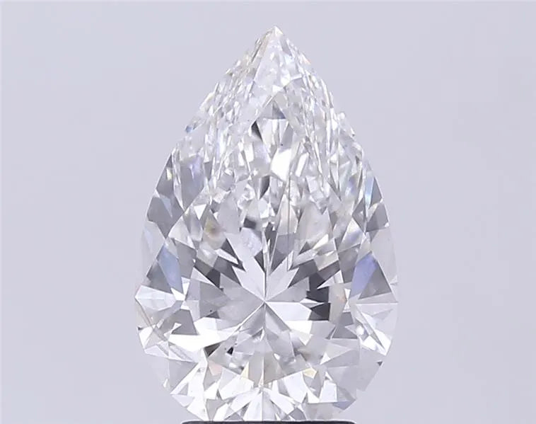 4.04ct Pear Lab Grown Diamond (Colour F, Clarity SI1, IGI Certified)