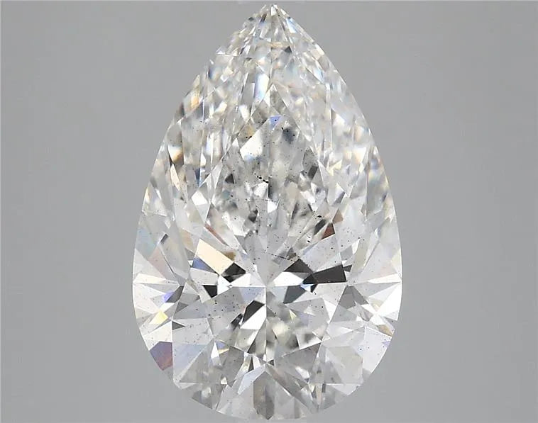 4.04ct Pear Lab Grown Diamond (Colour F, Clarity SI1, IGI Certified)