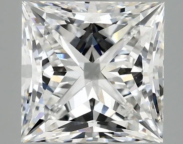 4.04ct Princess Lab Grown Diamond (Colour E, Clarity VS1, IGI Certified)