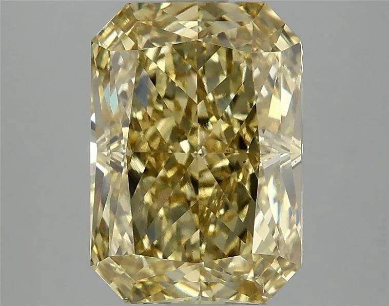4.04ct Radiant Lab Grown Diamond (Colour Fancy Intense Yellow, Clarity VS2, IGI Certified)