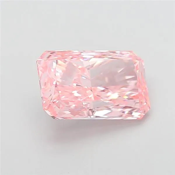 4.04ct Radiant Lab Grown Diamond (Colour Fancy Vivid Pink, Clarity VVS2, IGI Certified)
