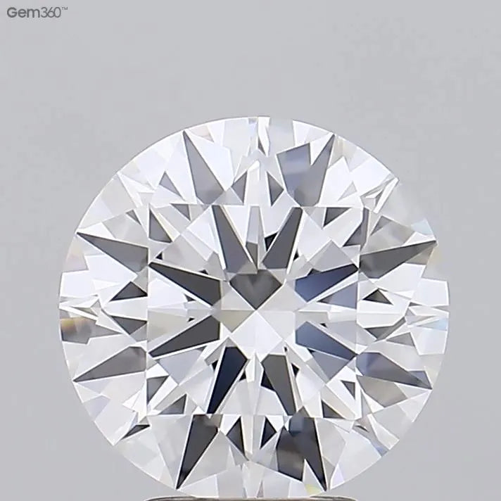 4.04ct Round Lab Grown Diamond (Colour D, Clarity IF, Cut ID, IGI Certified)