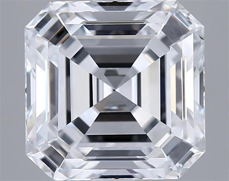 4.05ct Asscher Lab Grown Diamond (Colour E, Clarity VVS1, IGI Certified)