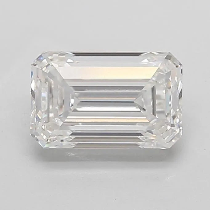 4.05ct Emerald Lab Grown Diamond (Colour F, Clarity VVS1, IGI Certified)