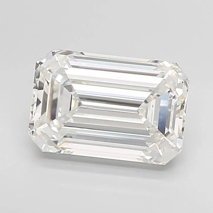 4.05ct Emerald Lab Grown Diamond (Colour G, Clarity VVS2, IGI Certified)