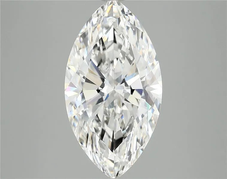 4.05ct Marquise Lab Grown Diamond (Colour F, Clarity VVS2, IGI Certified)