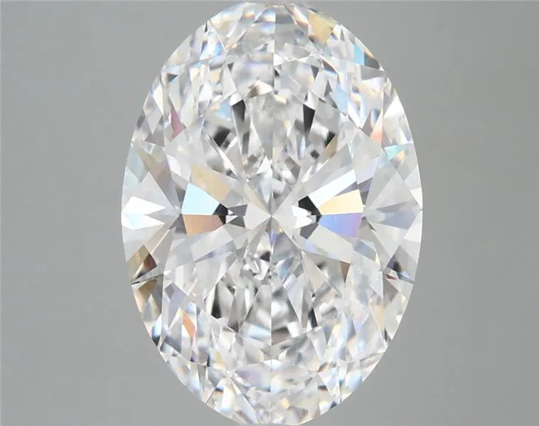 4.05ct Oval Lab Grown Diamond (Colour D, Clarity VVS2, IGI Certified)
