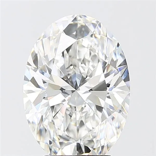 4.05ct Oval Lab Grown Diamond (Colour E, Clarity VVS2, IGI Certified)