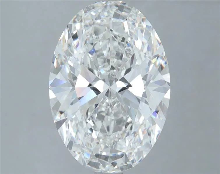 4.05ct Oval Lab Grown Diamond (Colour E, Clarity VVS2, IGI Certified)