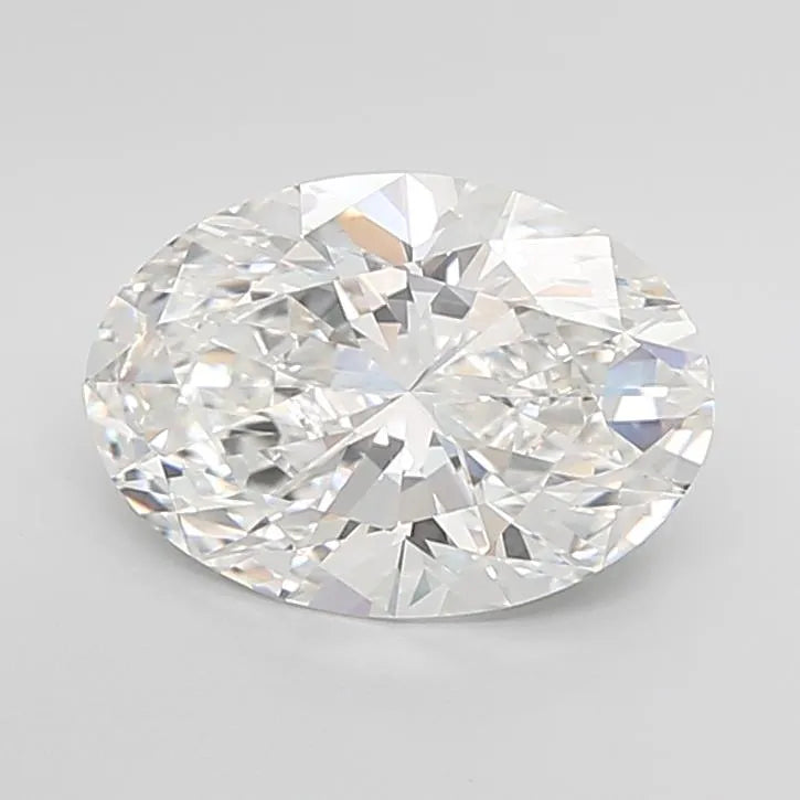 4.05ct Oval Lab Grown Diamond (Colour F, Clarity VVS2, IGI Certified)